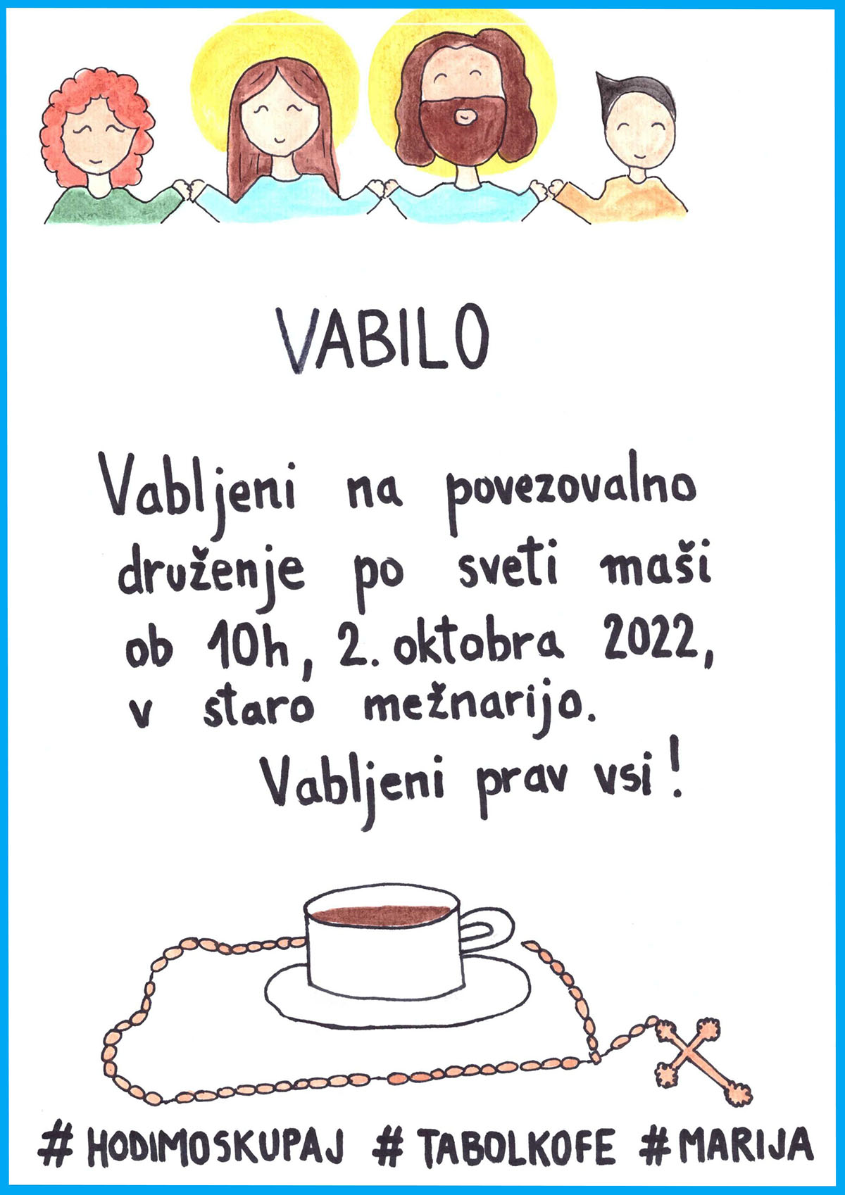 Vabilo Zastonj kofe 2_10_2022